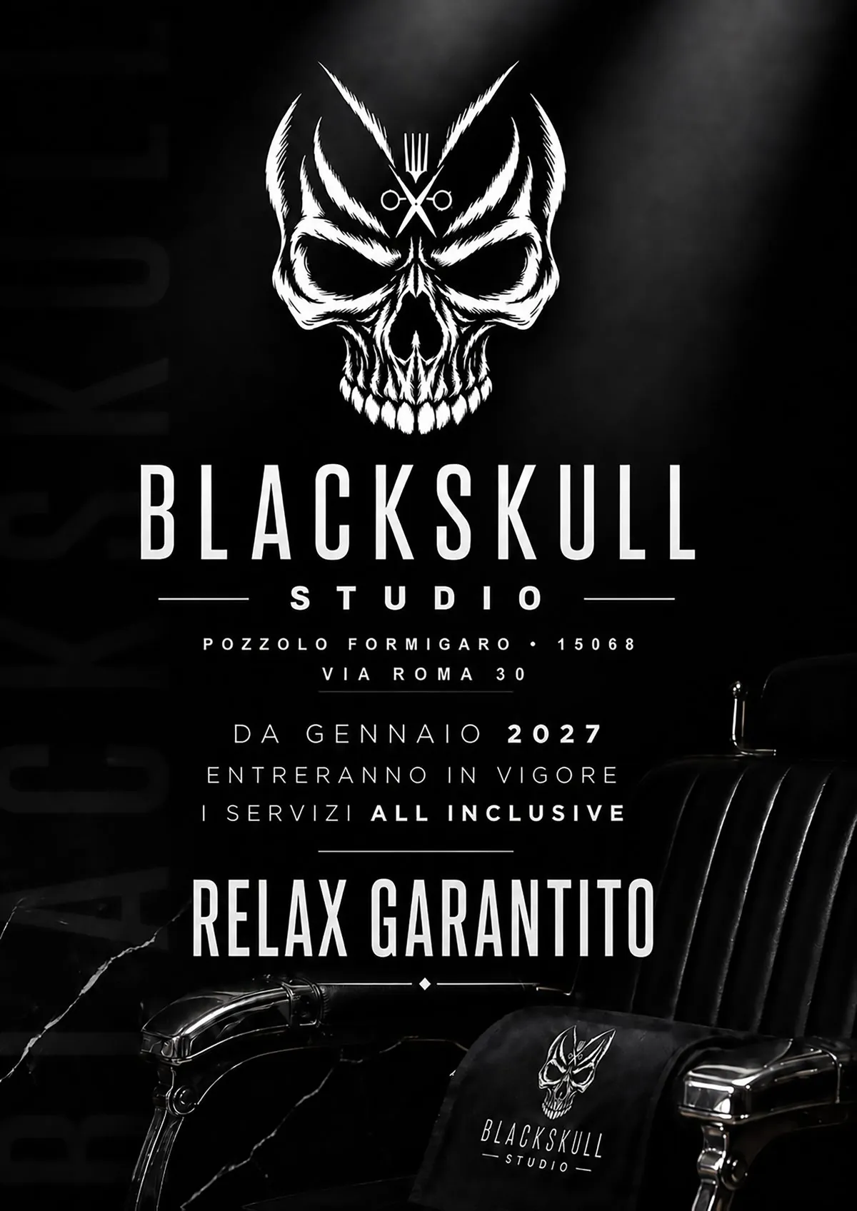 Avviso Blackskull Studio: da gennaio 2027 entreranno in vigore i servizi all inclusive, relax garantito